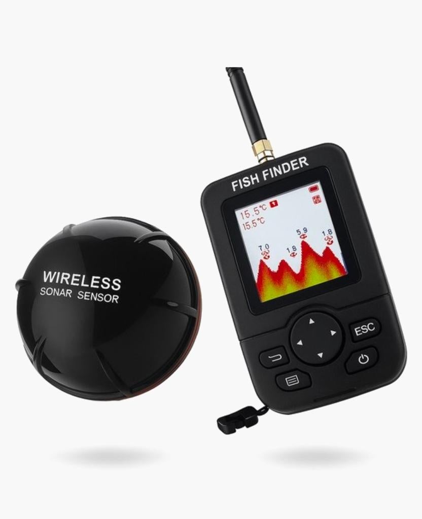 Draadloze fishfinder, een draagbare sonarvisvinder, Watersport en Boten, Navigatiemiddelen en Scheepselektronica, Ophalen of Verzenden