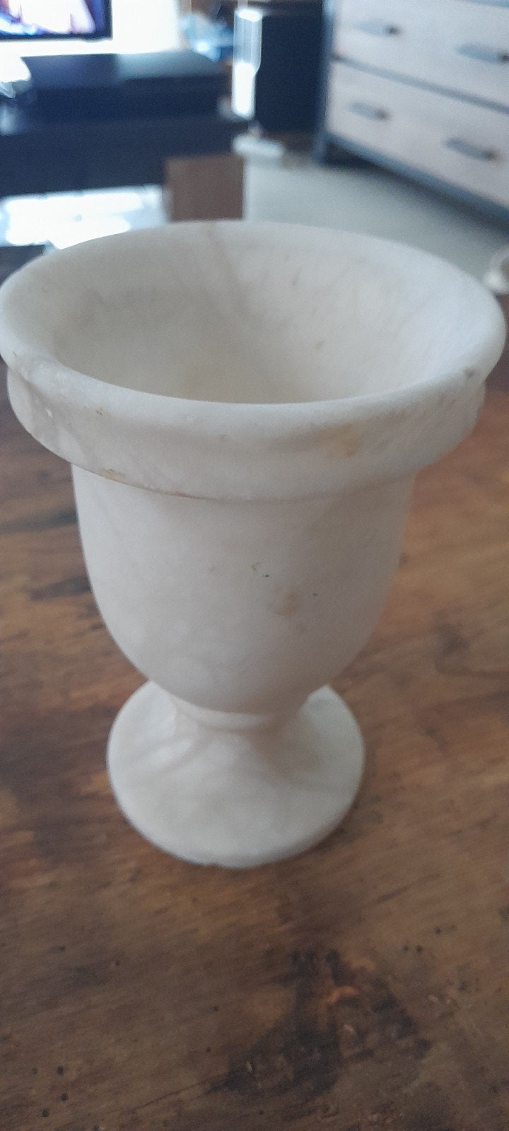 Vase décoratif marbre 16cm de haut, Antiquités & Art, Enlèvement ou Envoi