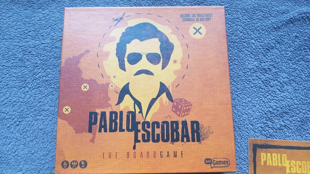 boardgame: PABLO ESCOBAR, Trois ou quatre joueurs, Enlèvement, Comme neuf, Just Games