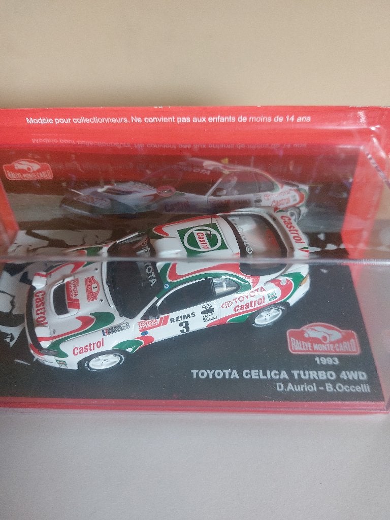 Toyota Celica Turbo 4WD Rallye Monte Carlo 1993, Envoi, Neuf, Voiture, Autres marques