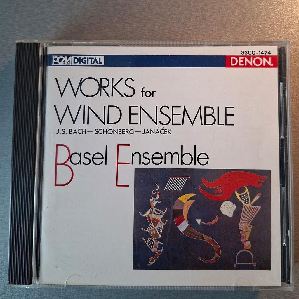 Cd. Works for Wind Ensemble (Denon, Japan)., Ophalen of Verzenden
