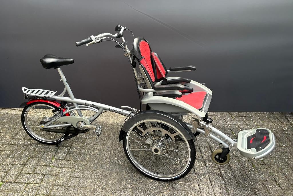 O Pair Van Raam rolstoelfiets + garantie PROMO, Ophalen, Gebruikt, O pair van raam, Verstelbare zitting