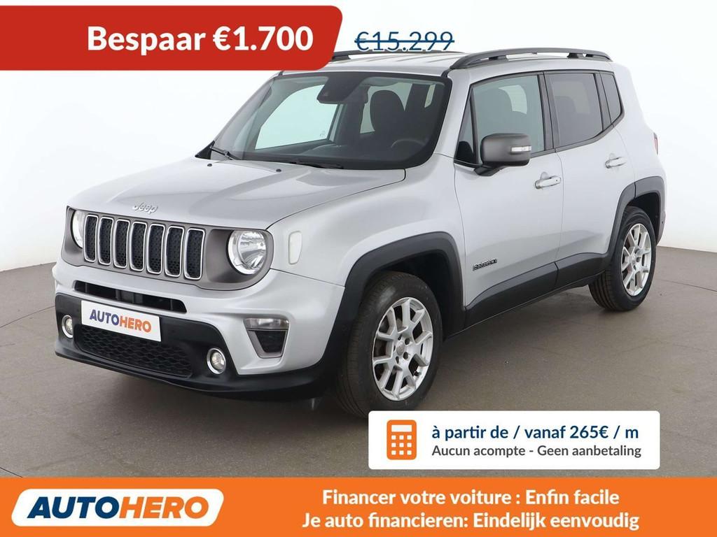 Jeep Renegade 1.0 TGDi Limited 4x2 (bj 2021), Auto's, Jeep, Voorwielaandrijving, Stof, Gebruikt, 120 pk