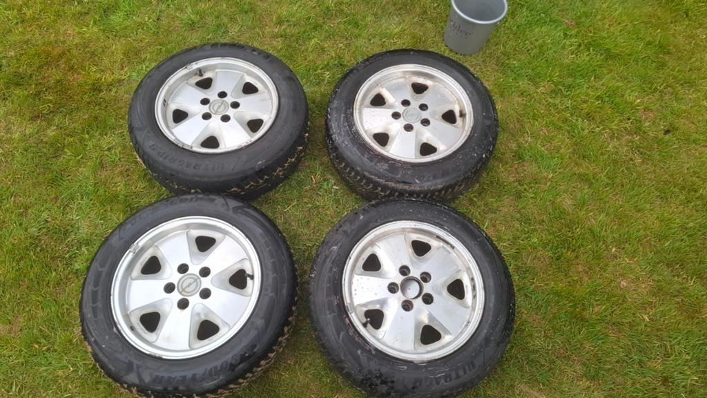 5x110 opel omega 3000 velgen, Auto-onderdelen, Banden en Velgen, Ophalen, Band(en)