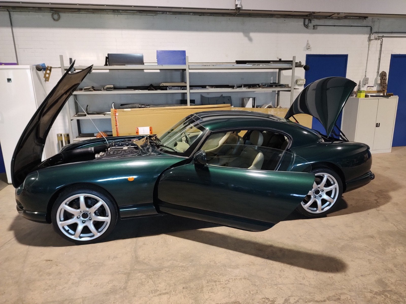 TVR Cerebra 4.2 project, Ophalen, Gebruikt