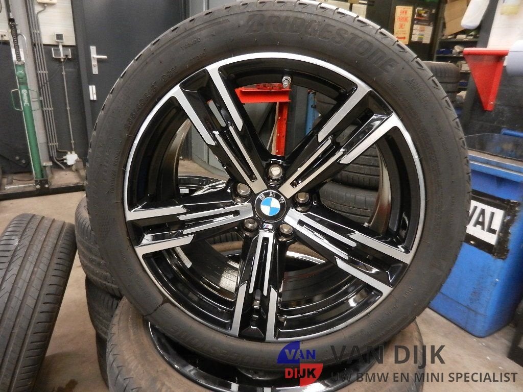 BMW 3 SERIE G20 18 inch 848M velgen met Bridgestone Zomerban, Auto-onderdelen, Gebruikt, -, -, Banden en Velgen