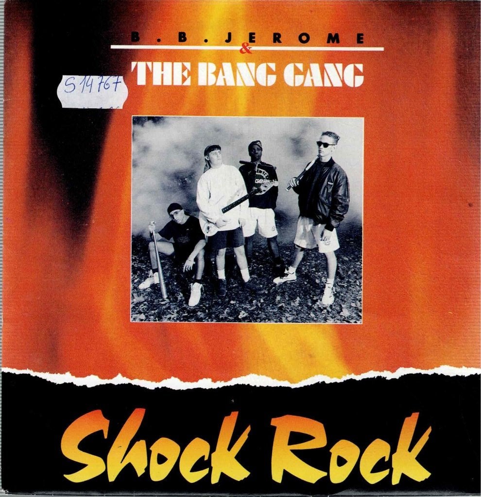 Vinyl, 7"  /  B.B. Jerome & The Bang Gang – Shock Rock, Ophalen of Verzenden, 1990 - 1999, Overige formaten