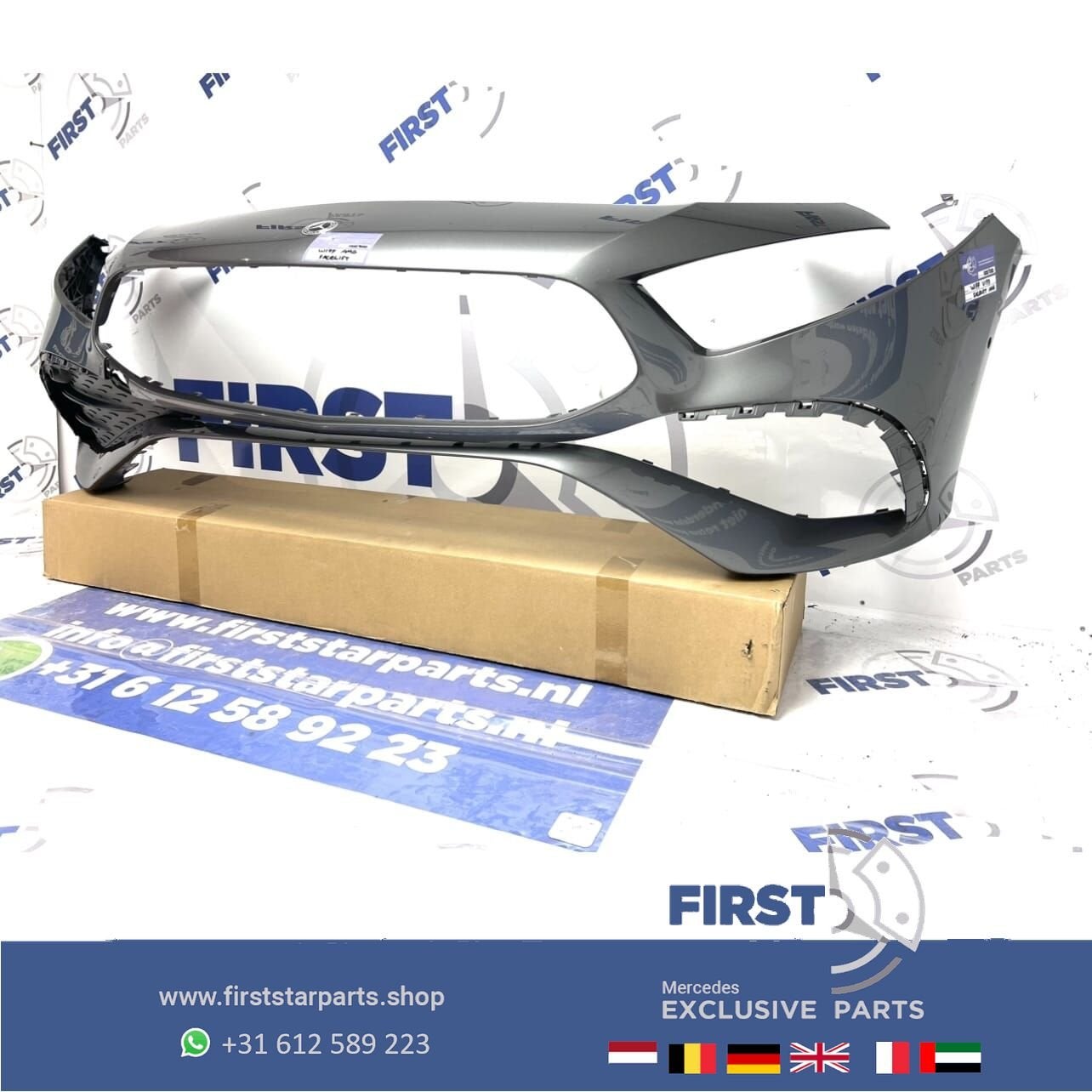 W177 A Klasse FACELIFT AMG BUMPER 2023-2026 Mercedes VOORBUM, Gebruikt, -, Voor, Ophalen of Verzenden