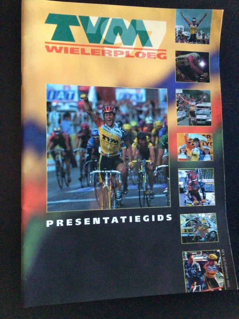 wielergids 1997 team tvm wielerploeg van petegem, Verzenden, Zo goed als nieuw