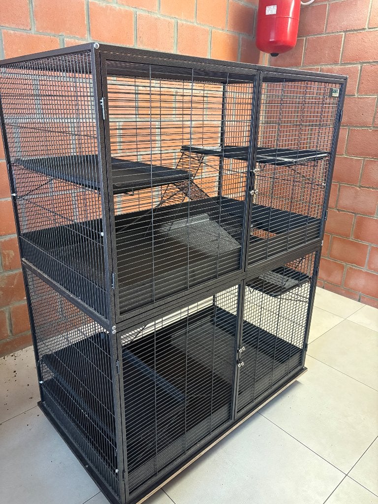 Cage Savic Suite Royal XL + Plancher & Roulettes, Animaux & Accessoires, 90 cm ou plus, Souris, Cage, Comme neuf