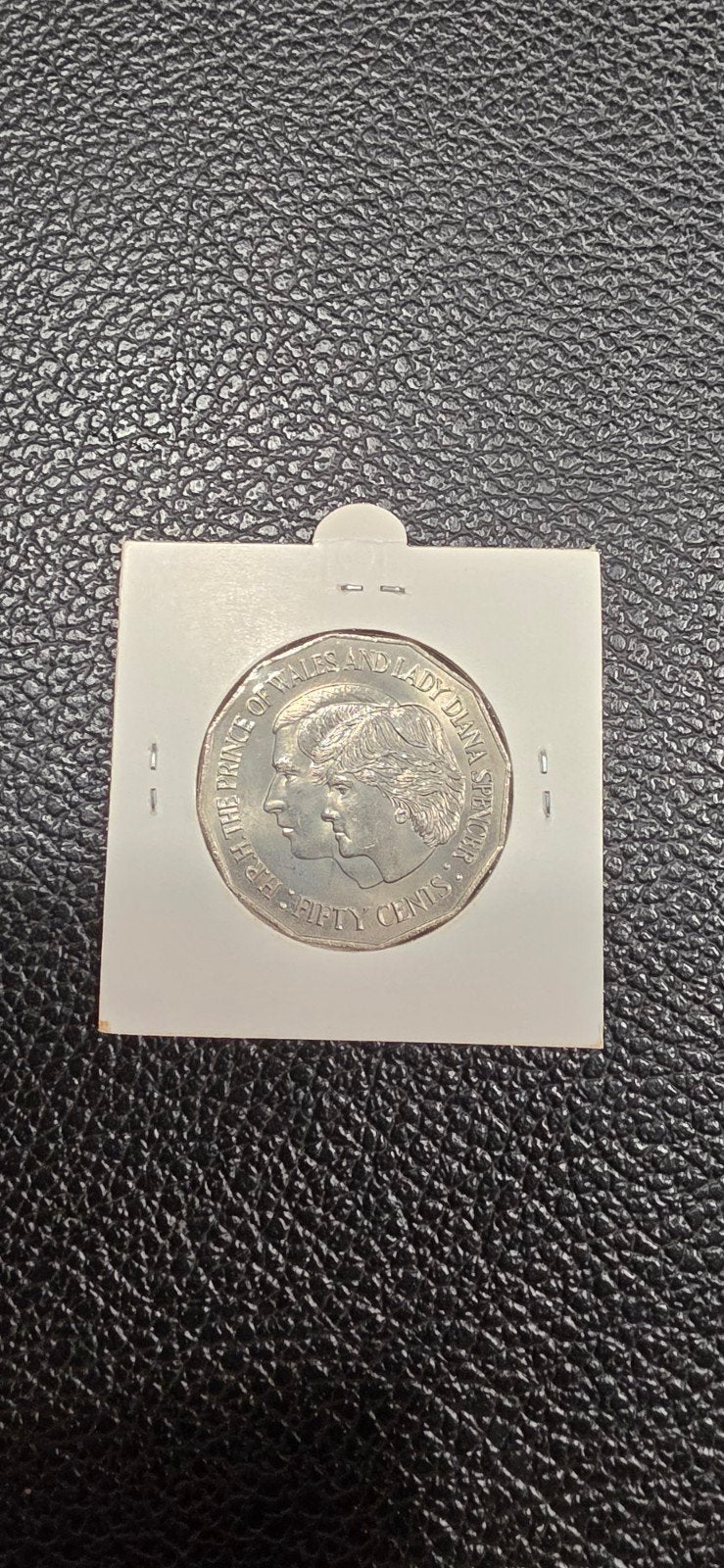 Australië 50 cent 1981 Royal Wedding, Postzegels en Munten, Munten | Oceanië, Ophalen of Verzenden