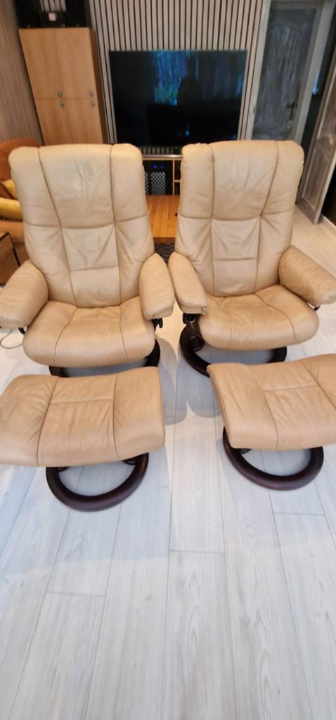 Deux Stressless avec repose pieds, Enlèvement