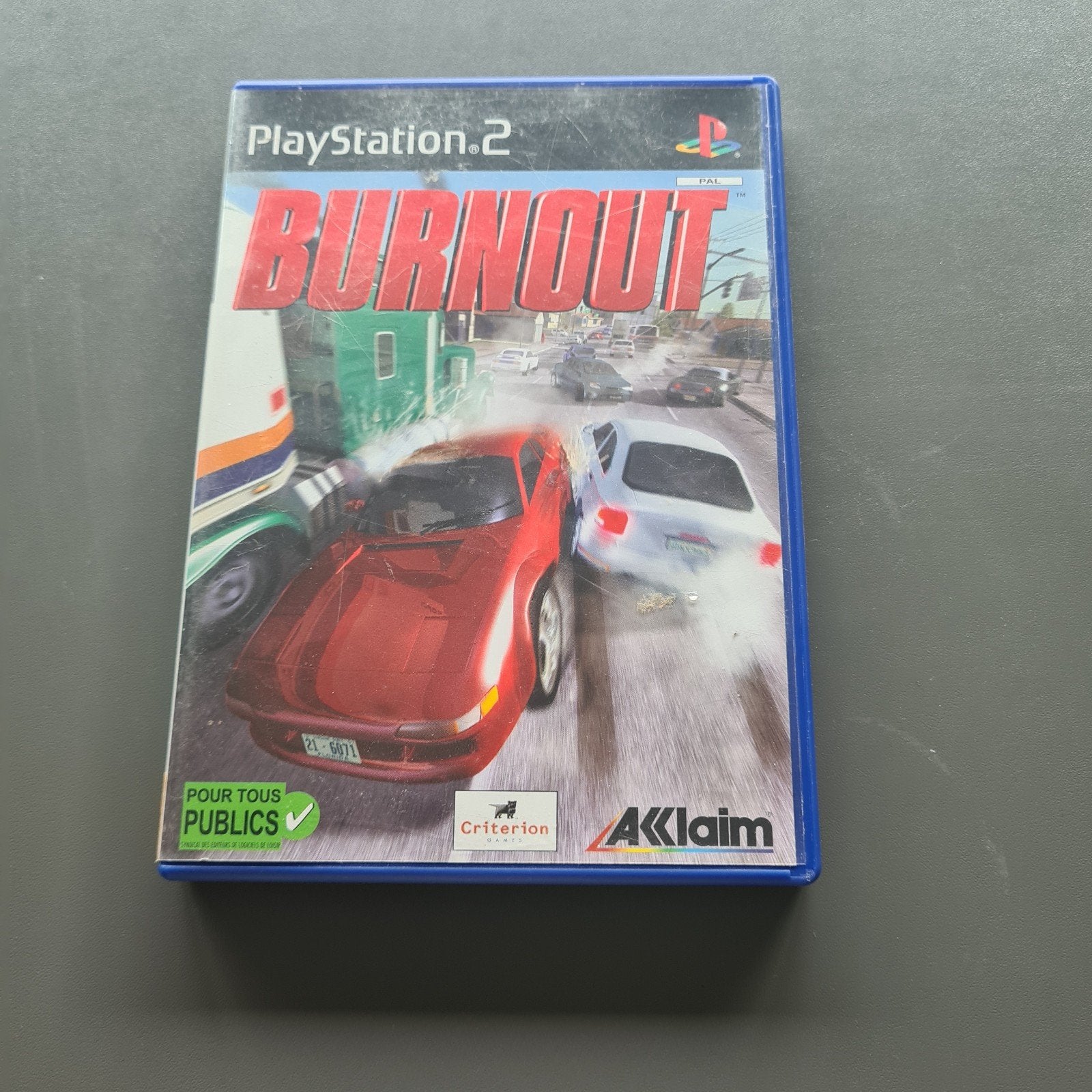 Sony Playstation 2 Burnout, 1 speler, Racen en Vliegen, Ophalen of Verzenden, Zo goed als nieuw