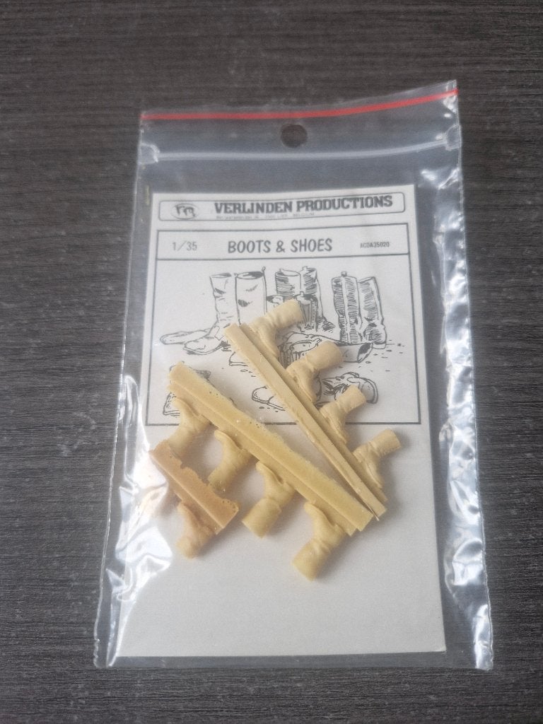 Verlinden 1/35 Boots & Shoes, Ophalen of Verzenden, Nieuw, 1:35 tot 1:50, Diorama