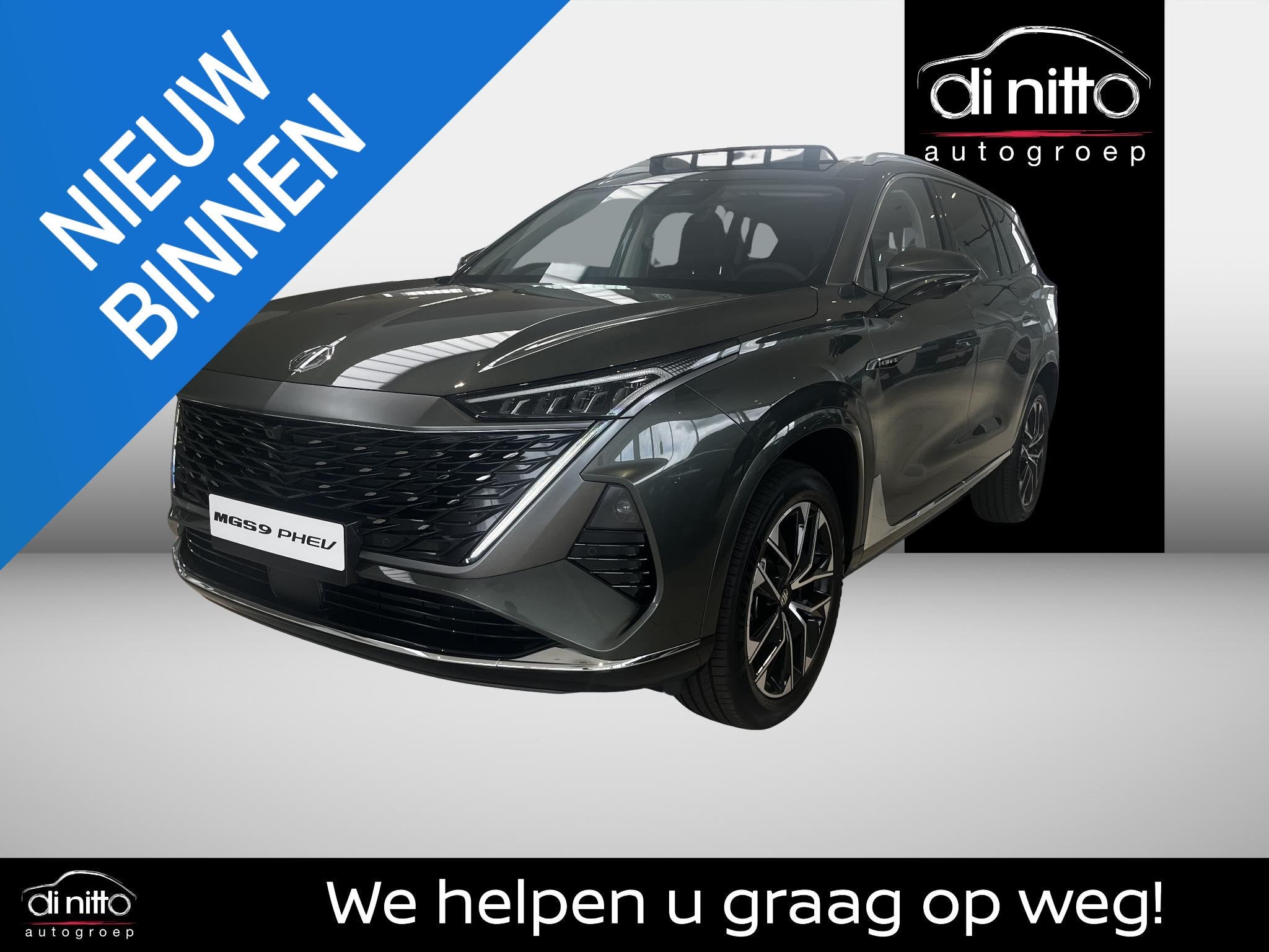 MG MGS9 1.5L PHEV Premium (automatique), Neuf, Achat, Entreprise, Noir