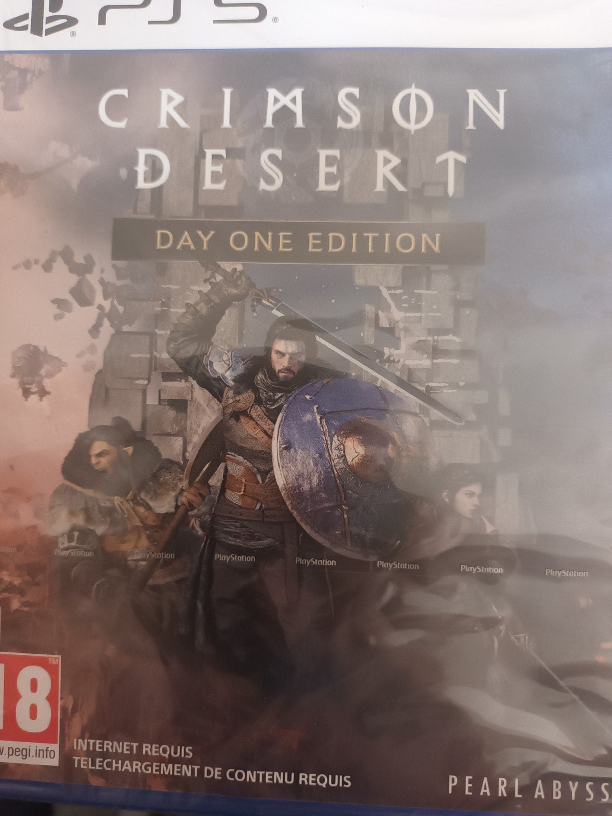 vend jeu ps5 crimson desert, Enlèvement