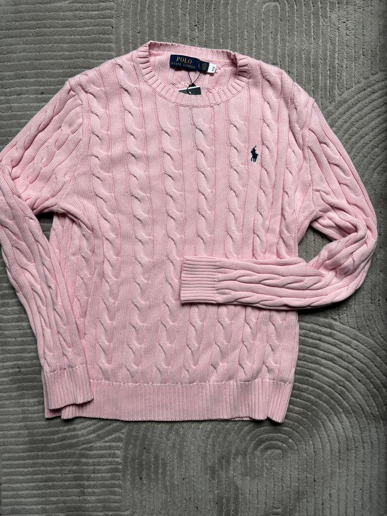 Polo Ralph Lauren knit - Roos, Ophalen, Zo goed als nieuw, Maat 42/44 (L)