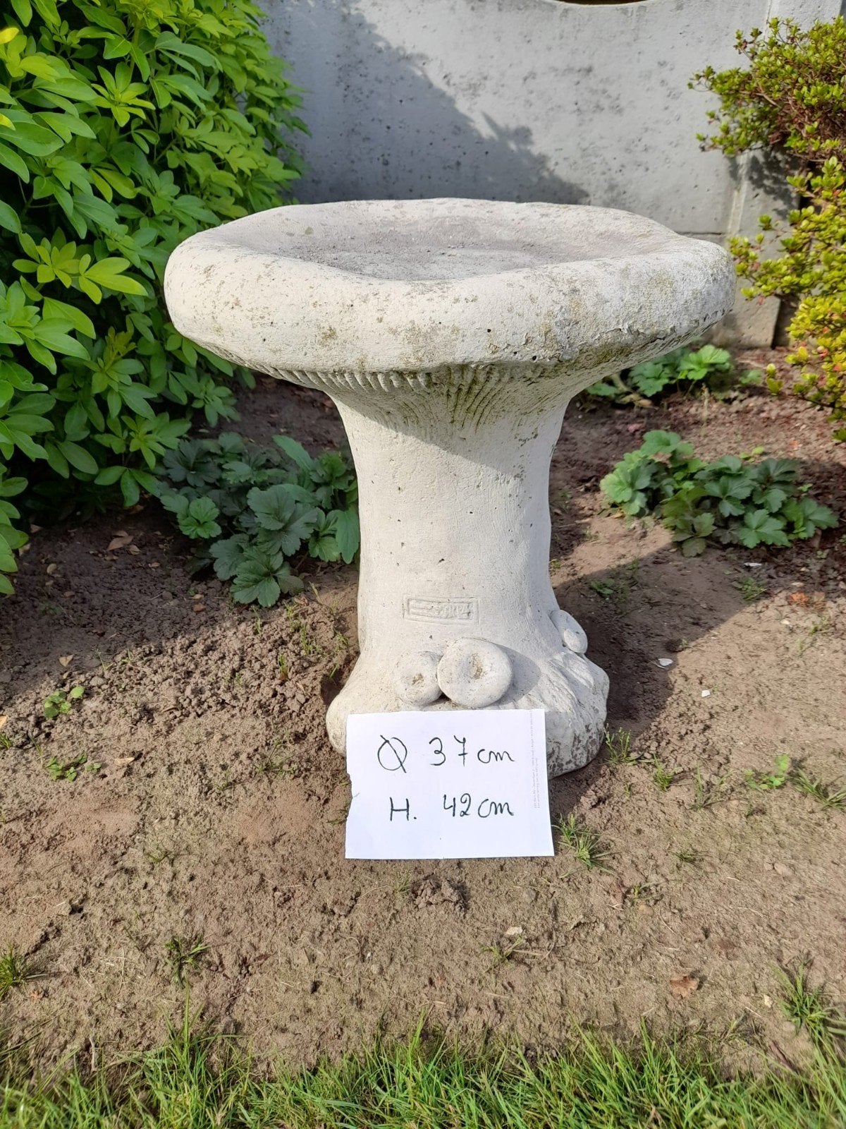 beeld paddestoel, Tuin en Terras, Ophalen, Gebruikt