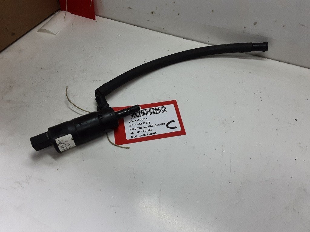 LAVE PHARE POMPE Golf IV 4Motion (1J1) (1JO955681), Autos : Pièces & Accessoires, Volkswagen, Mevr. I. Hauben, Utilisé, Rue de l'Espoir 34 34
4030  GRIVEGNÉE, BE