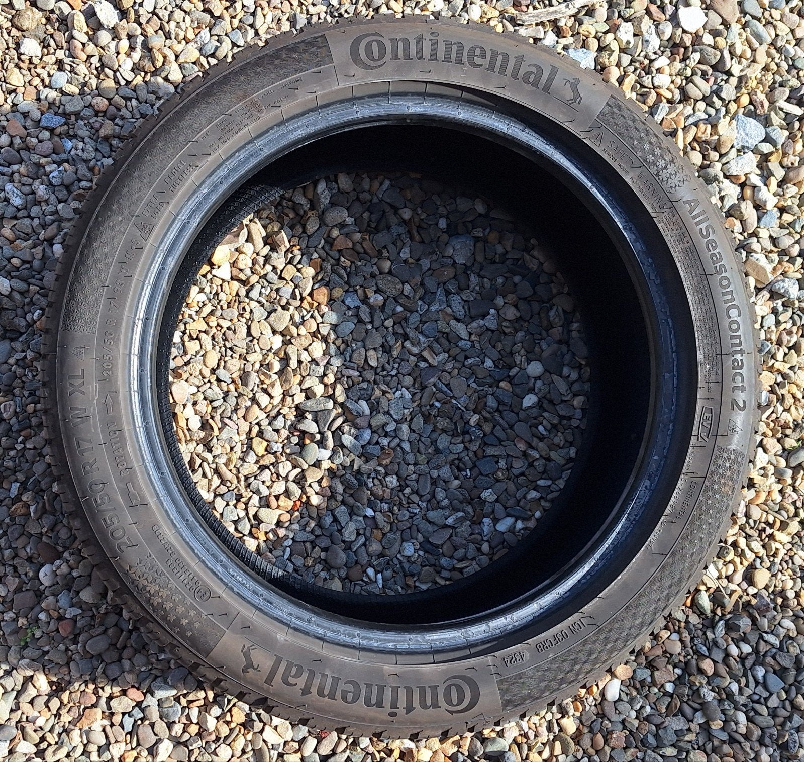 1 Continental Allseasoncontact 2 205/50 R17 93 W XL voor EV, Auto-onderdelen, Ophalen