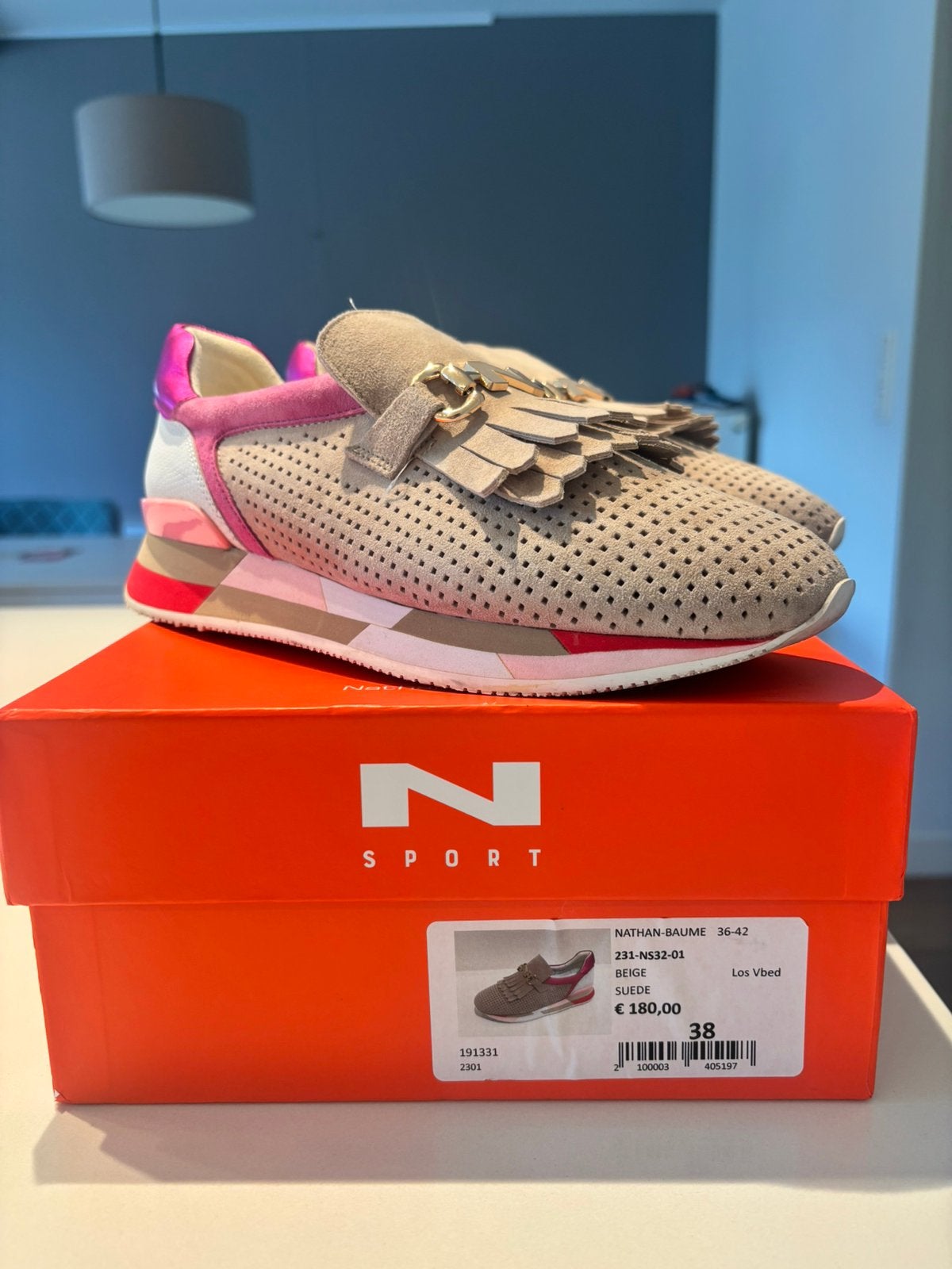 Nathan Baume sportieve instapper maat 38, Kleding | Dames, Schoenen, Ophalen, Zo goed als nieuw