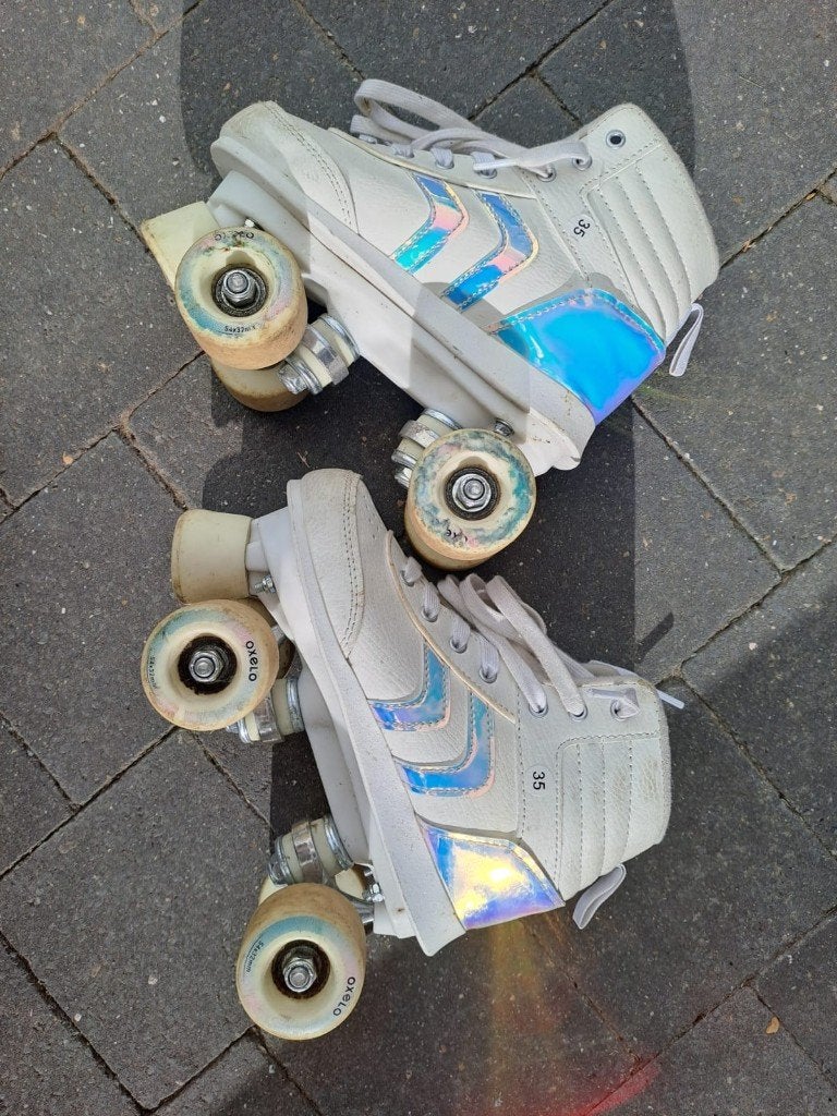 Rolschaatsen, Ophalen, Gebruikt, Kinderen