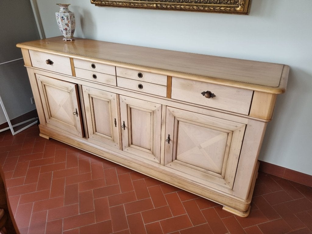 buffet, Avec tiroir(s), 200 cm ou plus, Cerisier, Comme neuf