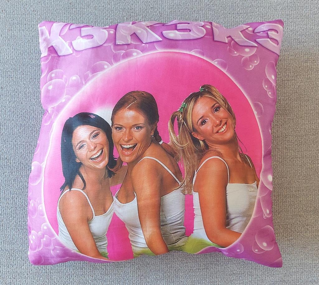 K3 Originals sierkussen, Ophalen