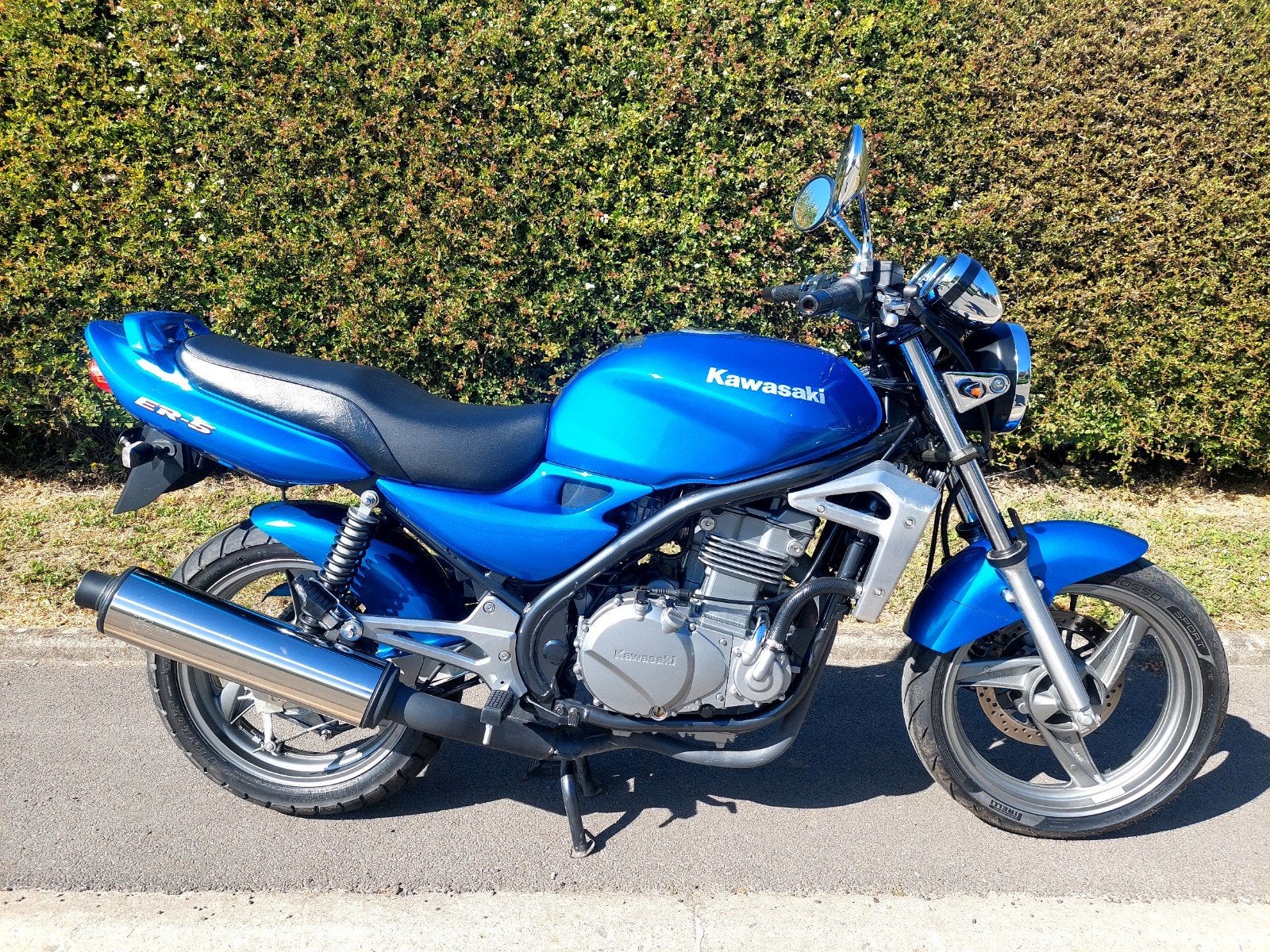 Kawasaki ER5 9.300 km! Zeer mooie conditie!, Motoren, 2 cilinders, Occasion, Particulier, Handgeschakeld