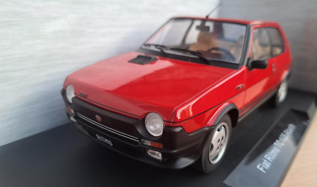 FIAT RITMO TC 125 ABARTH RED 1/18ème, Neuf, Enlèvement ou Envoi, Voiture, MCG