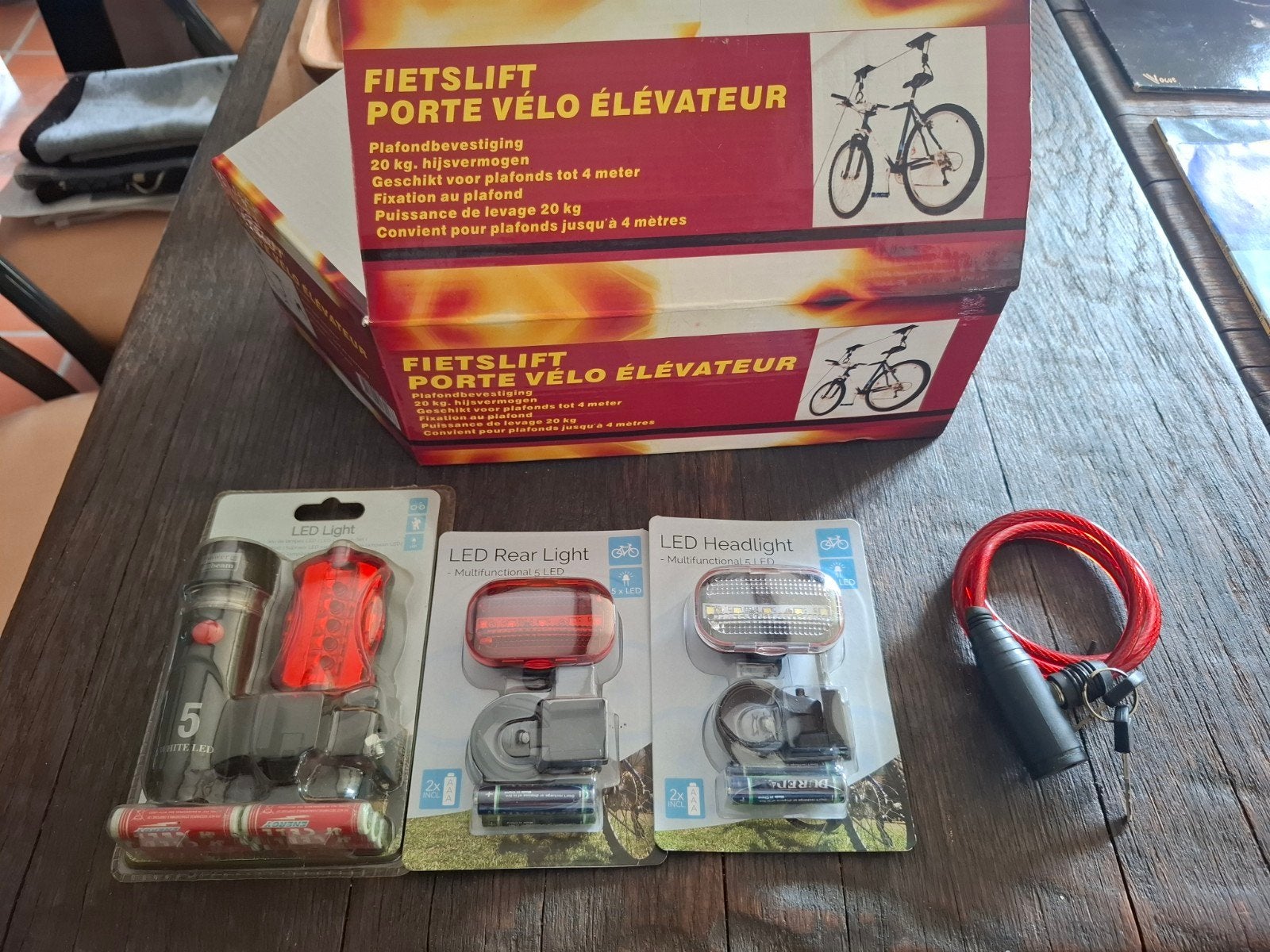 fietslift, Vélos & Vélomoteurs, Enlèvement