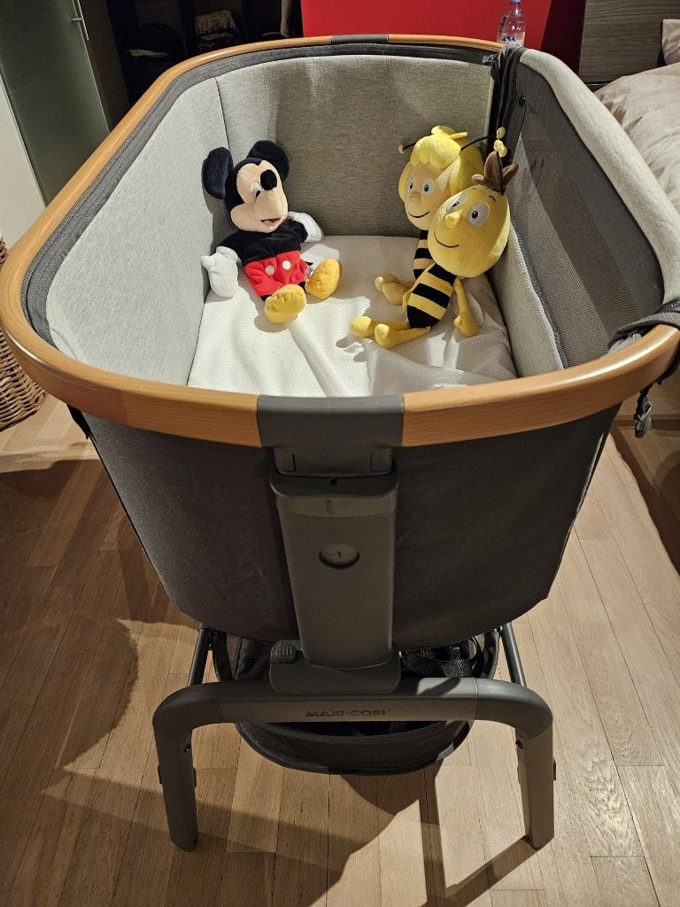 Maxi-cosi co-sleeper Lora grafiet, Kinderen en Baby's, Babywiegjes en Ledikanten, Ophalen, Zo goed als nieuw, Overige typen