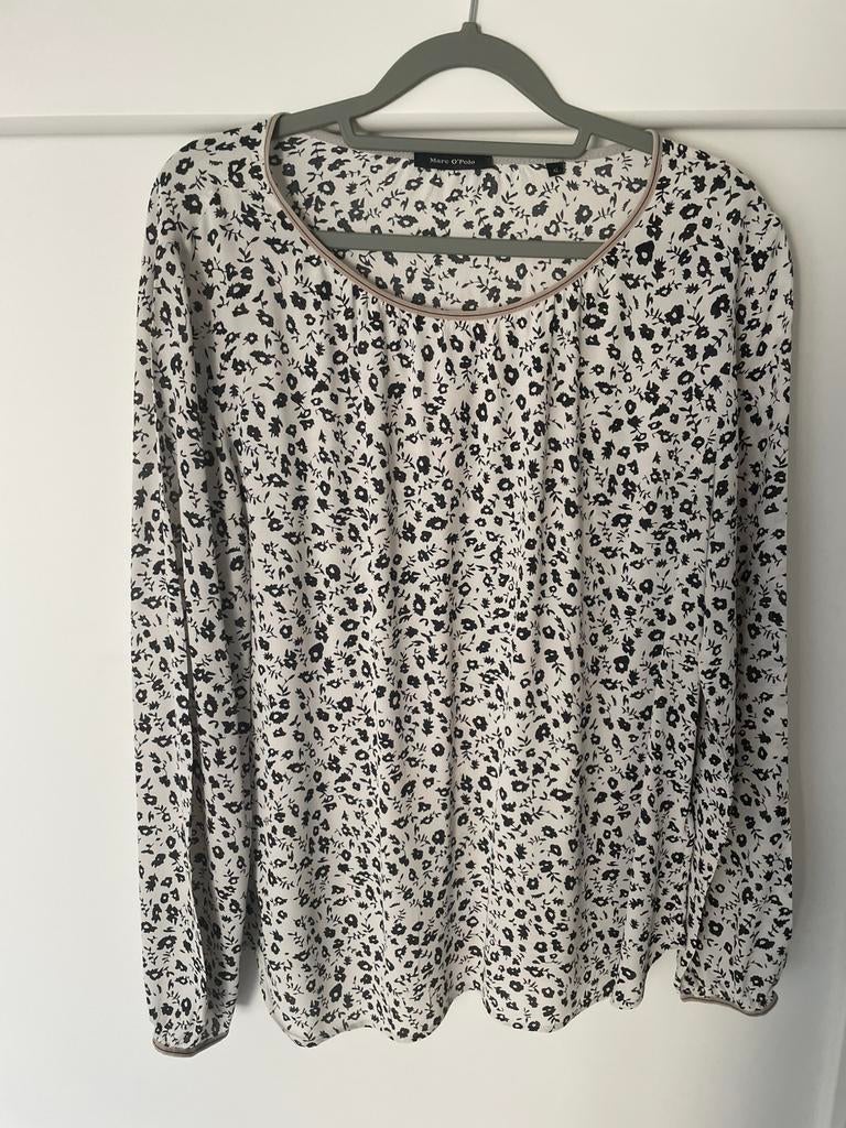 Bloesje Marc O’Polo, Kleding | Dames, Verzenden, Nieuw, Maat 42/44 (L), Wit