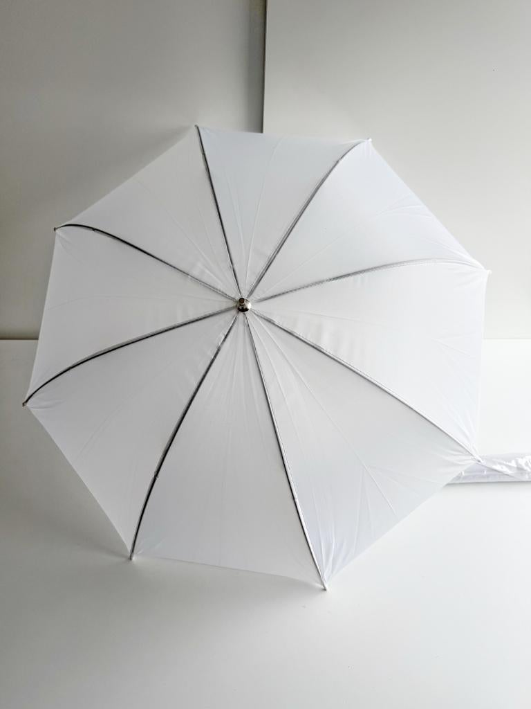 2 flits paraplu's, Ophalen of Verzenden, Gebruikt, Lamp of Flitsset
