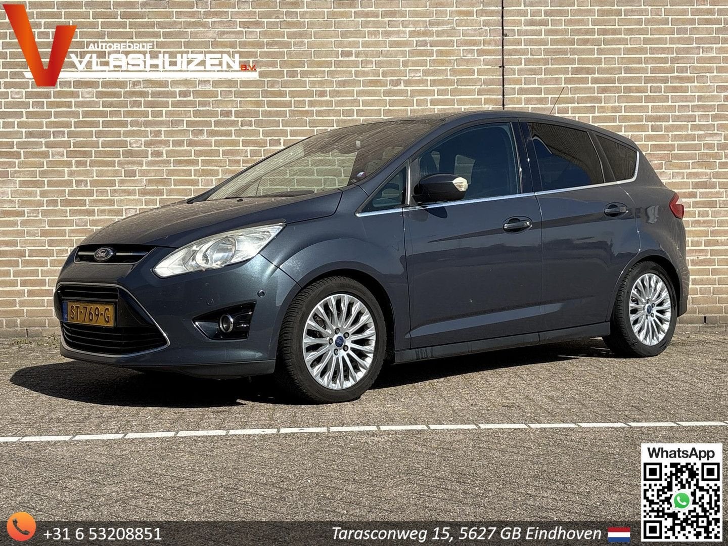 Ford C-Max 1.6 SCTi Titanium | Pano | Stoelverwarming | Clim, Auto's, Ford, Monovolume, Bedrijf, Handgeschakeld, 154 g/km