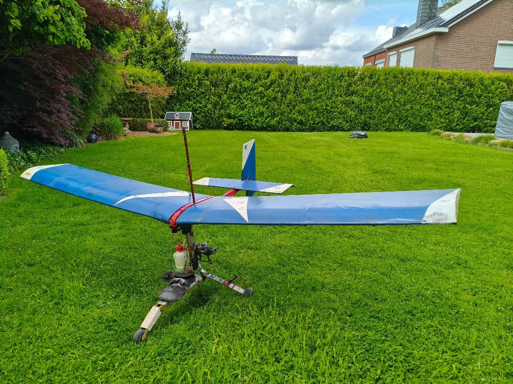 Delta RC + moteur OS 4 temps, Hobby en Vrije tijd, Modelbouw | Radiografisch | Vliegtuigen, Ophalen, Gebruikt, Nitro