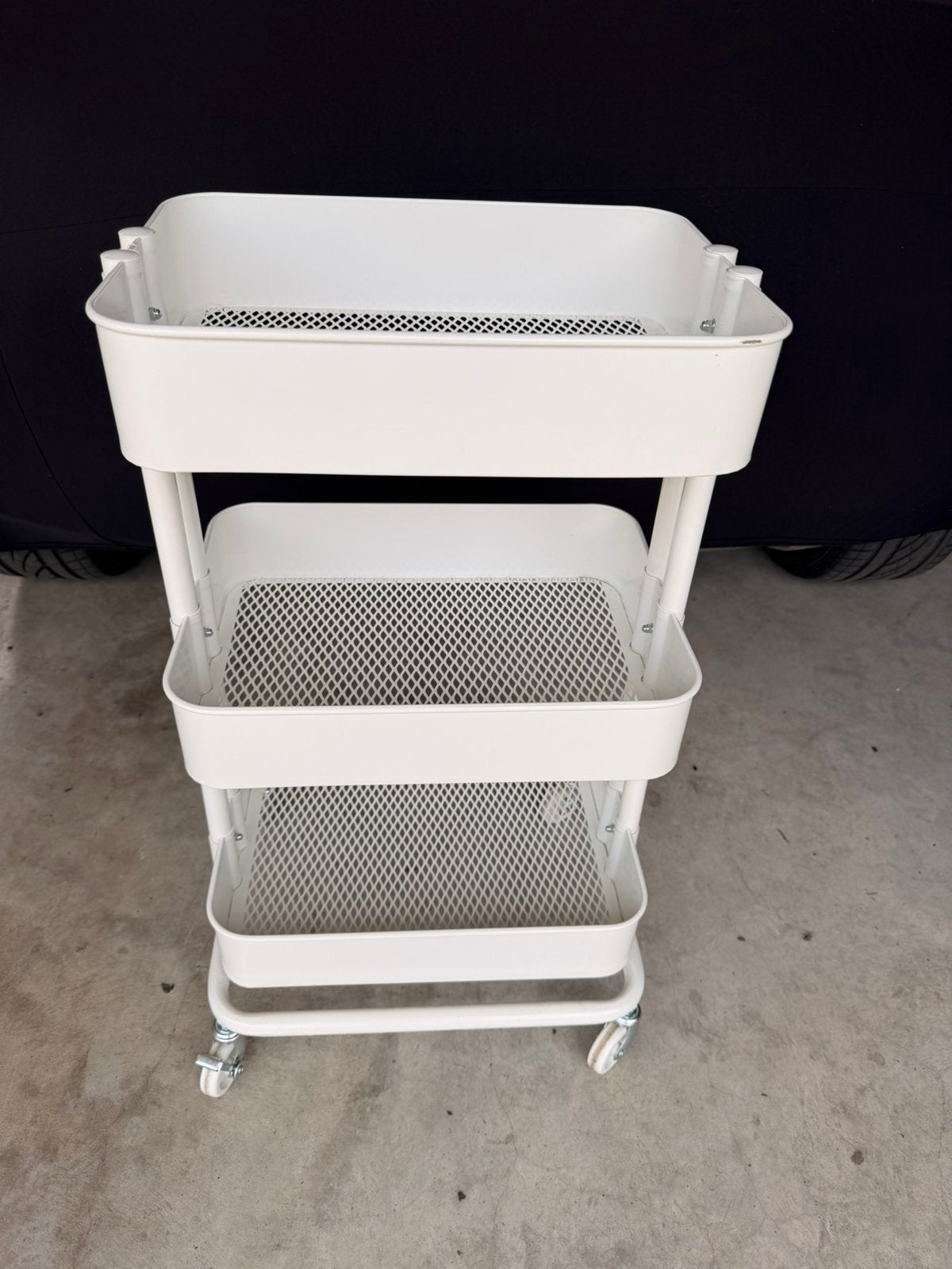 Rolkarretje Ikea, Huis en Inrichting, Kasten | Schoenenkasten, Ophalen, Zo goed als nieuw