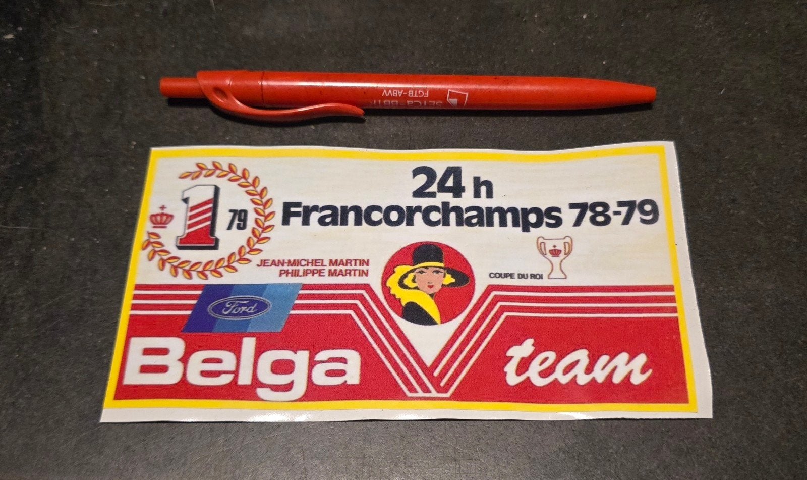 24 uur Francorchamps 1978, Enlèvement ou Envoi