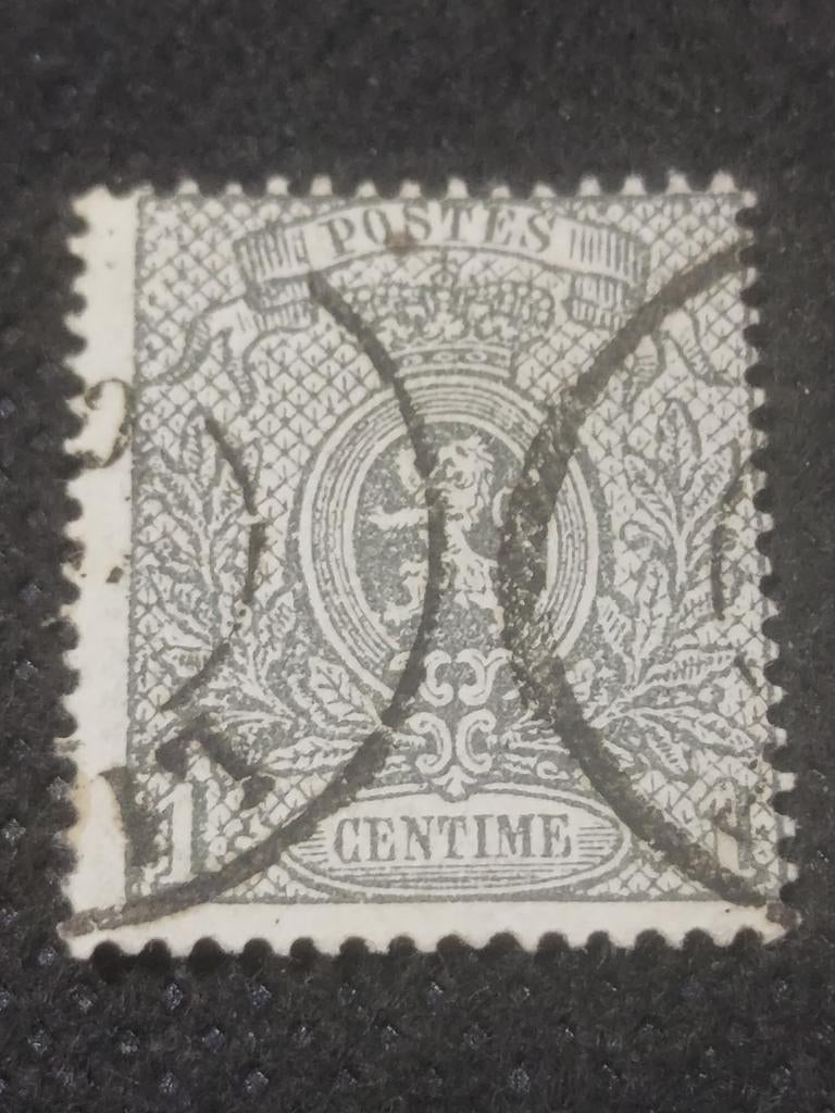 Belgie 1866, Postzegels en Munten, Postzegels | Europa | België, Ophalen of Verzenden, Gestempeld