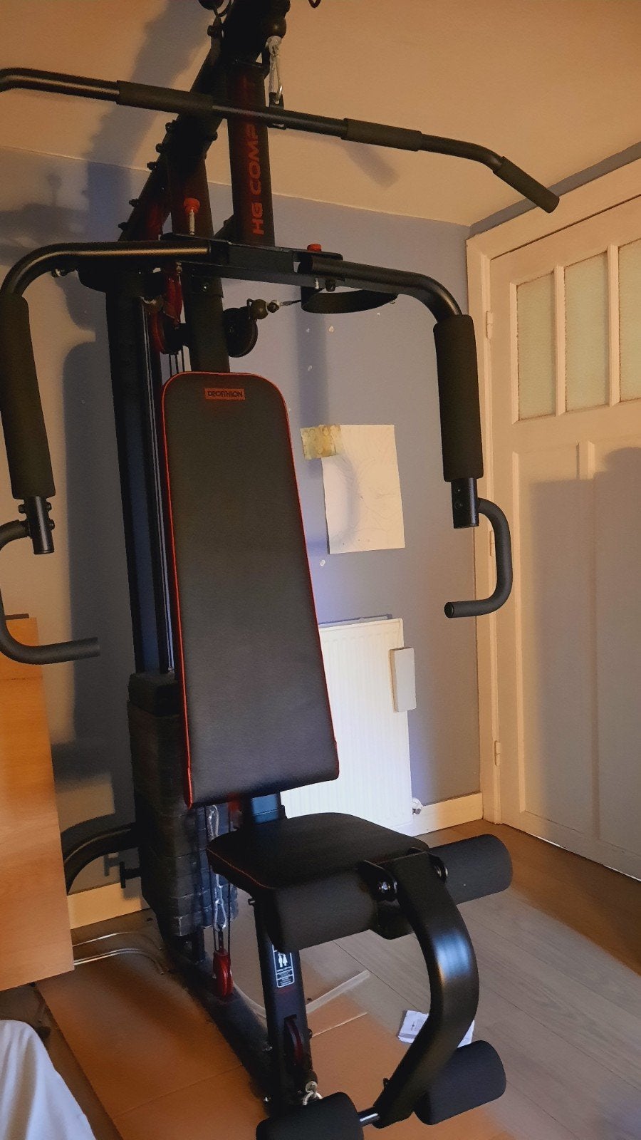 Fitnessapparaat, krachtstation Domyos, Ophalen, Zo goed als nieuw, Metaal, Krachtstation