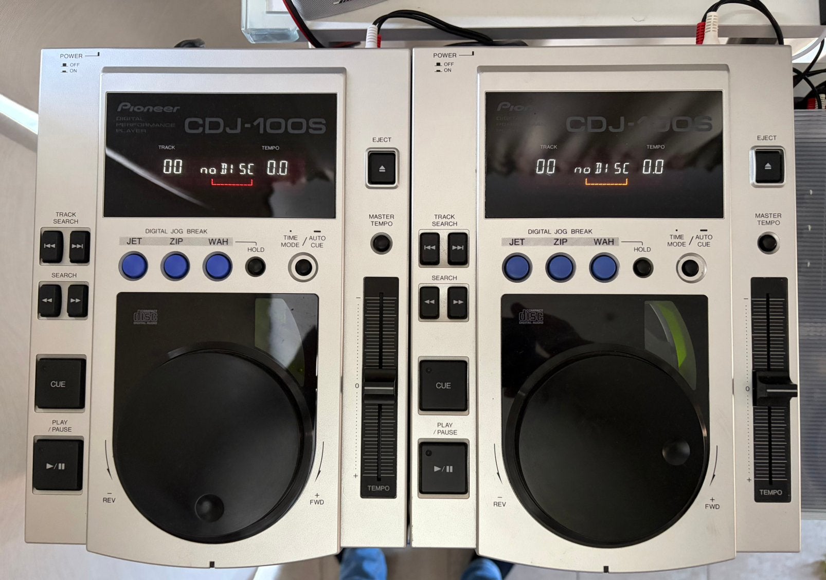2 x CDJ-100s, Musique & Instruments, Enlèvement ou Envoi, Comme neuf, Platine, Pioneer