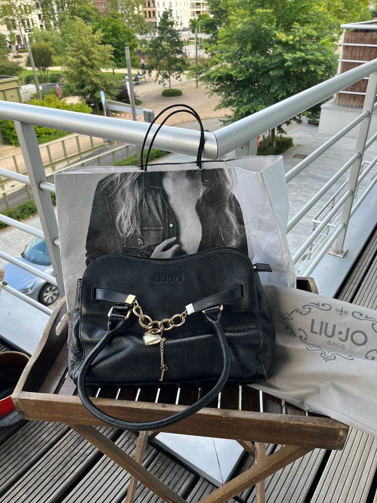 Sac à main Liu Jo noir, Enlèvement ou Envoi, Utilisé, Sac à main