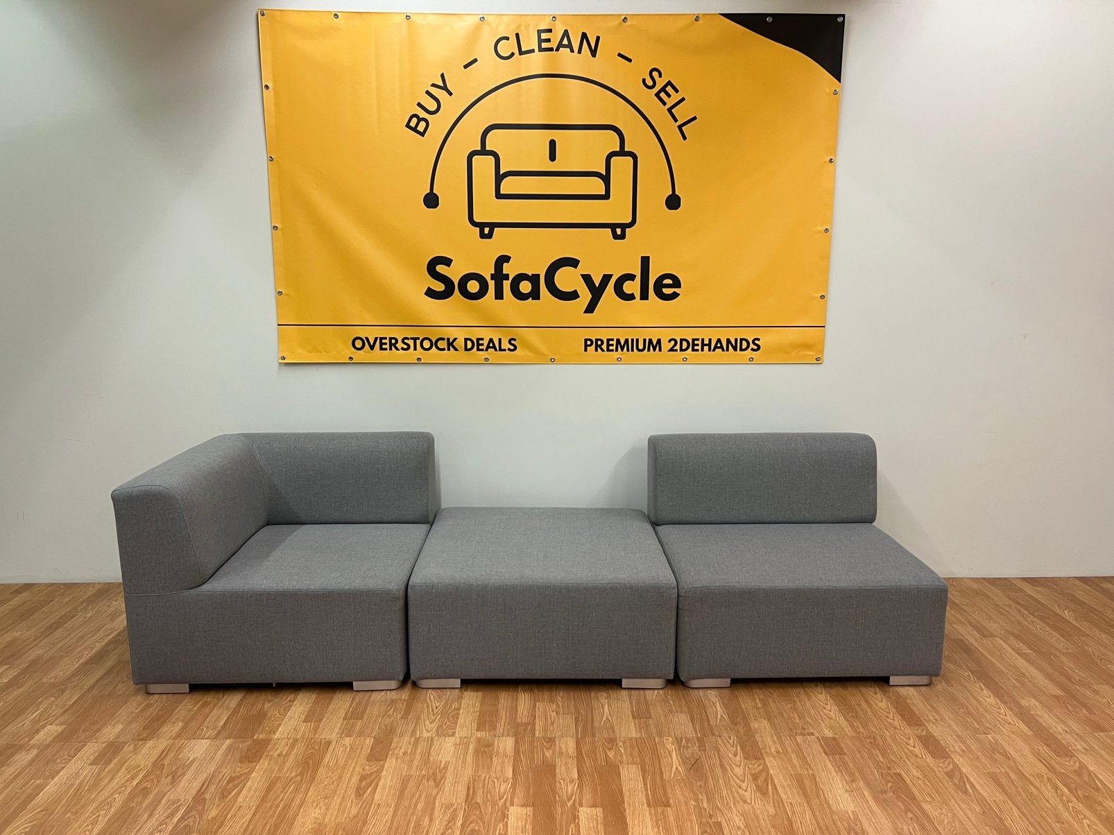 Modulaire Zetel SofaCycle - LEVERING AAN HUIS!, Ophalen of Verzenden, SofaCycle, Info@sofacycle.be