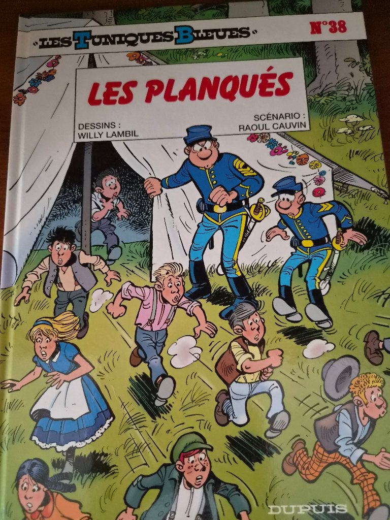 Lot Bd Les Tuniques bleues, Série complète ou Série, Comme neuf, Enlèvement, Lambil & Cauvin