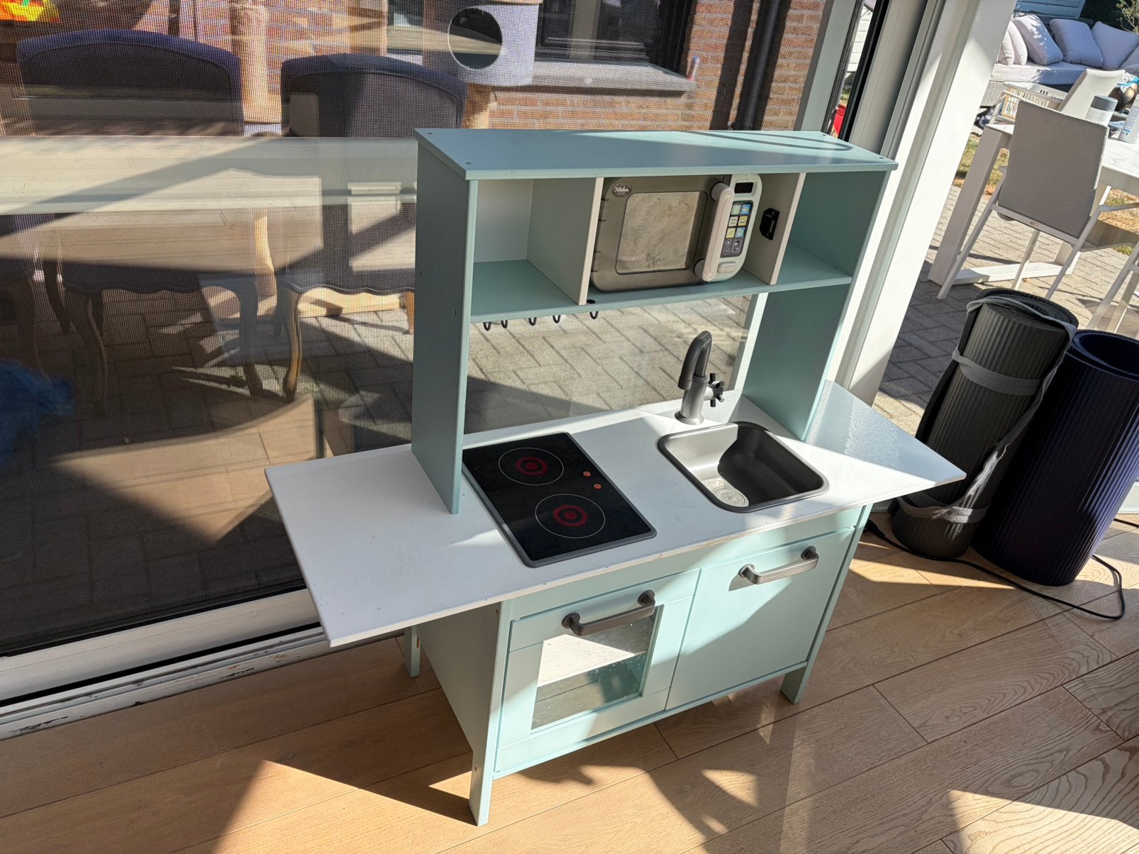 Ikea keuken microgolf en toebehoren, Ophalen, Zo goed als nieuw, Hout, Speelkeuken-accessoire