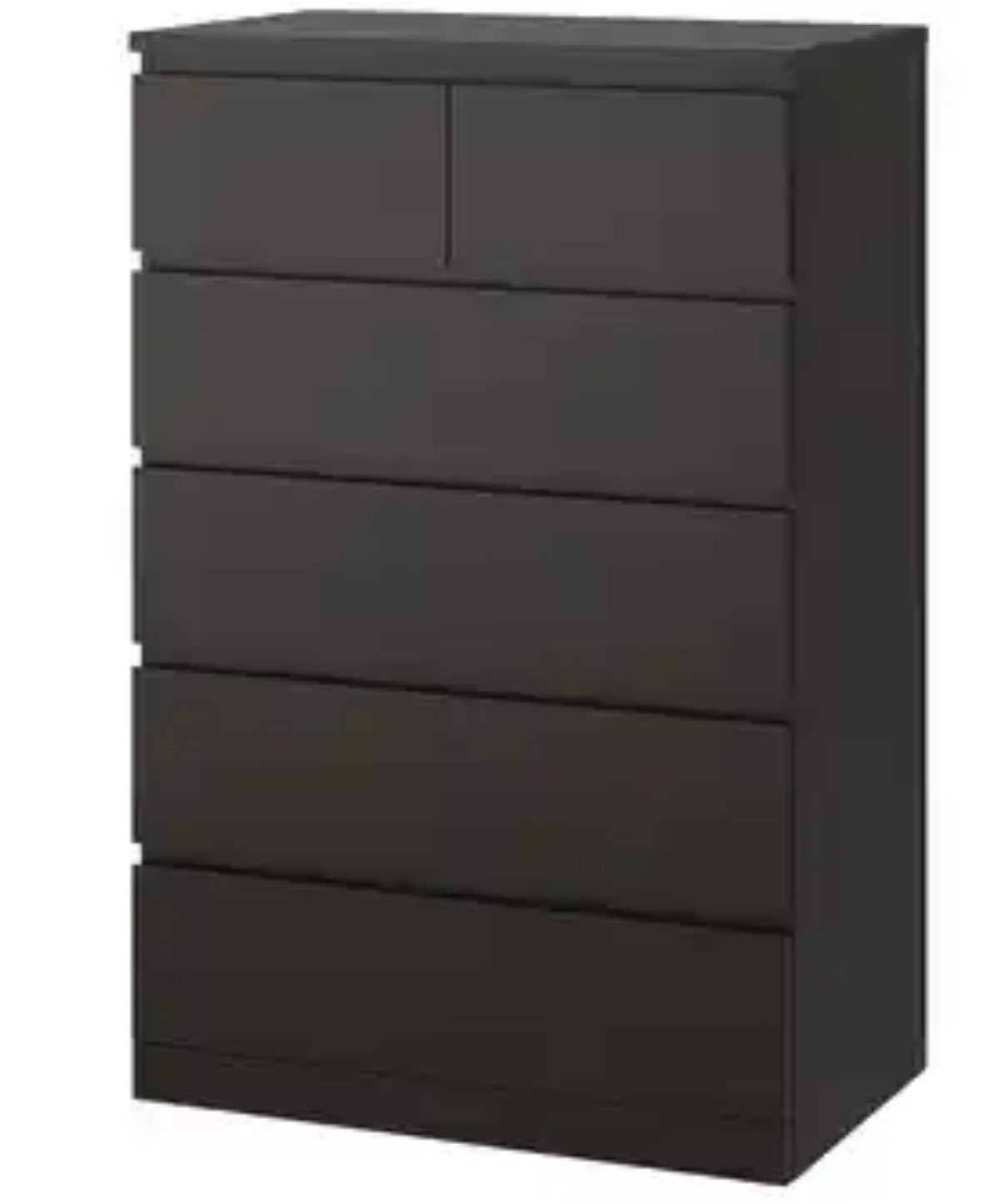 Ikea MALM kast 6 lades  2 stuks.  Gemonteerd, Huis en Inrichting, Ophalen, Gebruikt, 5 laden of meer, 100 tot 150 cm