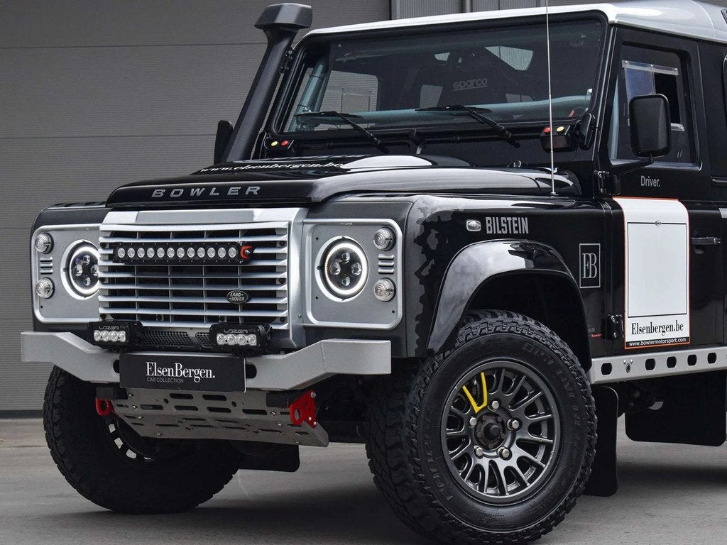 Land Rover Defender 90 / "Bowler Challanger" / Collectors It, Stof, Zwart, 4 cilinders, Zwart