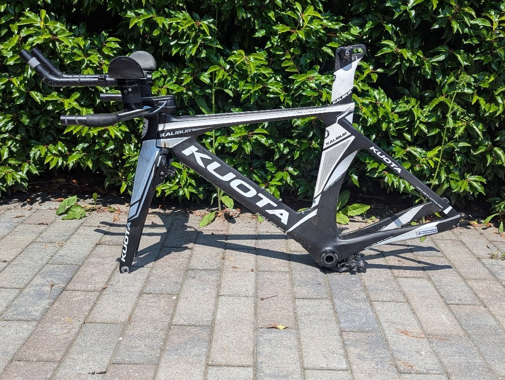 Kuota kalibur carbon tijdritframeset, Gebruikt, Carbon, 49 tot 53 cm, Meer dan 20 versnellingen