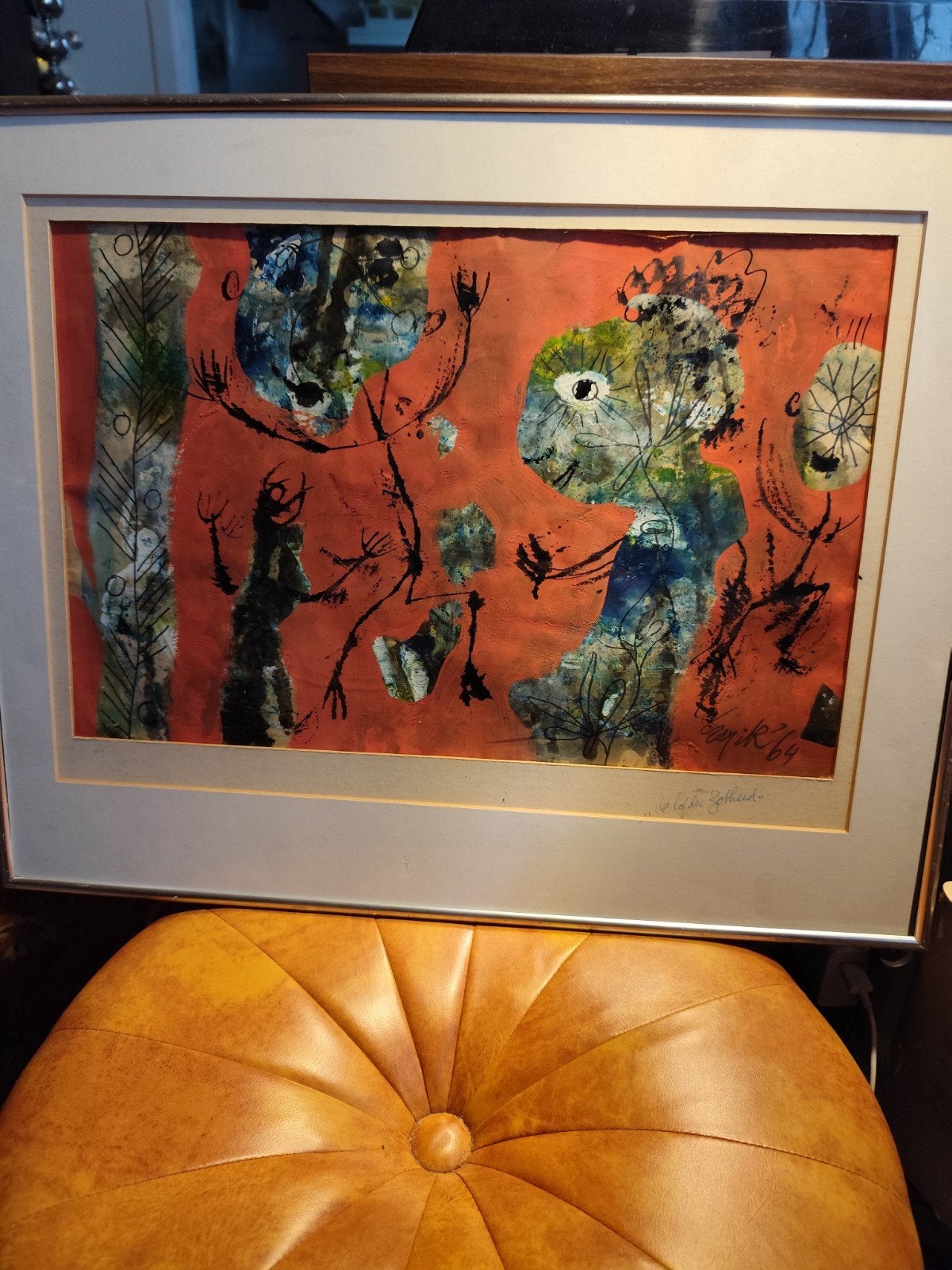 abstract werk, Ophalen