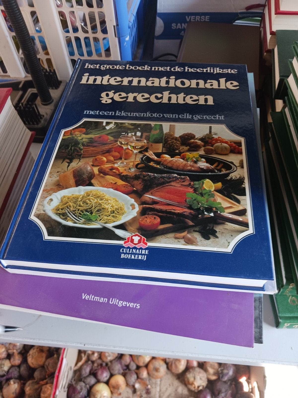 kookboeken, Ophalen
